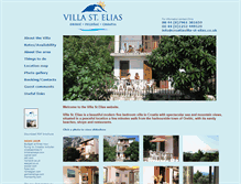 Tablet Screenshot of croatiavilla-st-elias.co.uk
